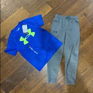 Kids under armour outfit size youth small